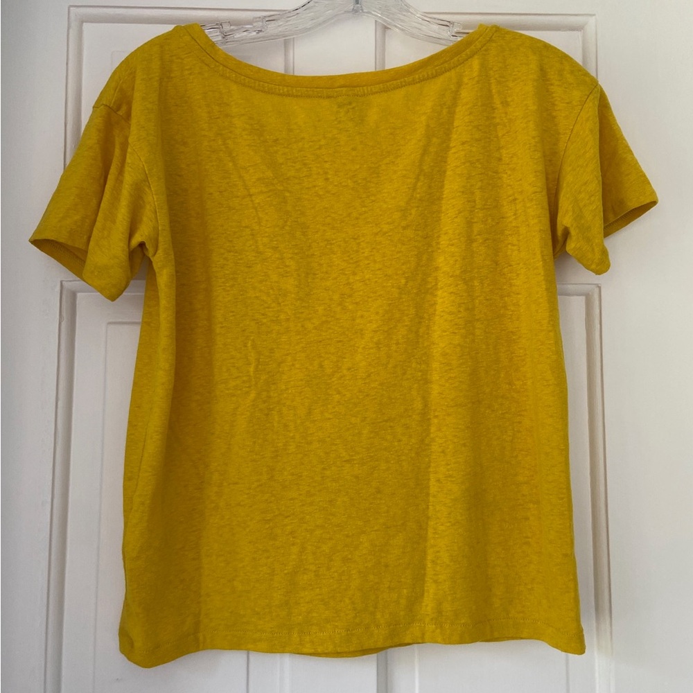 J. Crew Vintage Cotton Boxy Short Sleeve Tee Size Extra Small - Picture 3 of 5